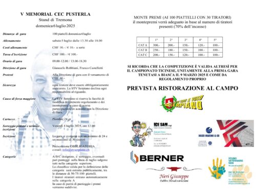 V. MEMORIAL CEC PUSTERLA 06.07.2025